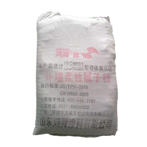 外墻柔性膩子 濟南鴻舜膩子粉廠家