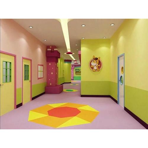 學(xué)?？ㄍ≒VC地膠 幼兒園兒童卡通地板