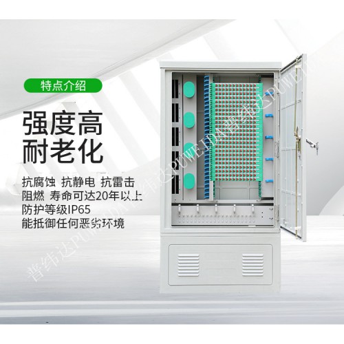 野外288芯SMC光纜交接箱內(nèi)部結(jié)構(gòu)圖