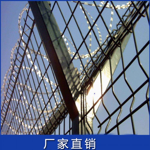 Y型立柱護(hù)欄網(wǎng) 機(jī)場(chǎng)圍界隔離網(wǎng)