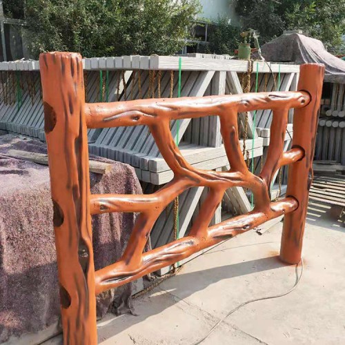 水泥仿藤護(hù)欄欄桿 水泥仿藤護(hù)欄