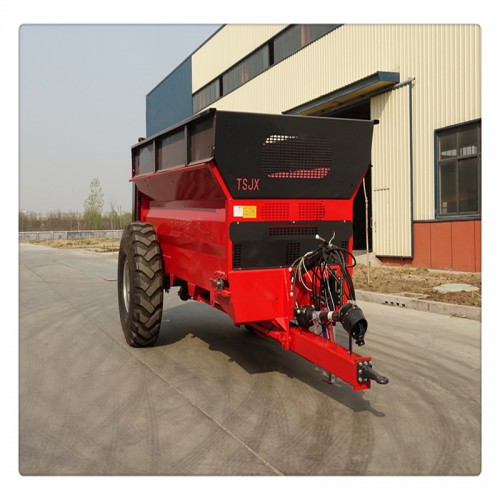 新疆12方雙螺旋糞肥揚糞機