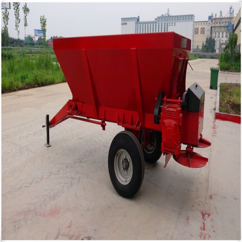 多多 全機械土雜糞撒糞車  拋糞機價格  廣西代理撒糞機