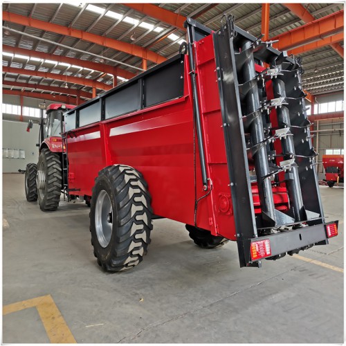 12方雙螺旋糞肥揚糞機  內(nèi)蒙古大型撒肥機廠家