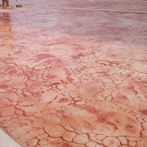 南寧混凝土藝術(shù)壓印地坪人行道價格