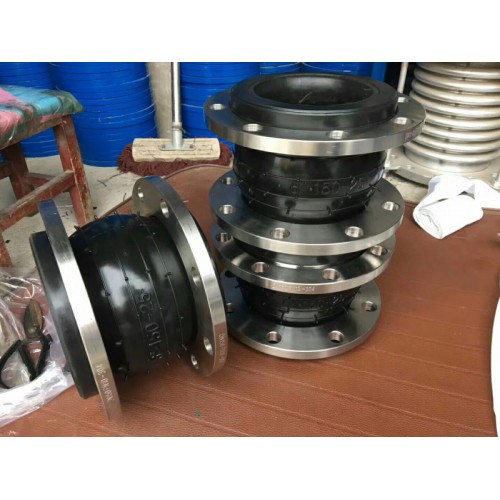 溫州橡膠軟接頭單球體橡膠接頭柔性接頭橡膠膨脹節軟連接