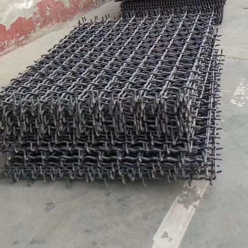 195黑鐵絲軋花網 大絲錳鋼軋花網廠家批發 澤尚絲網