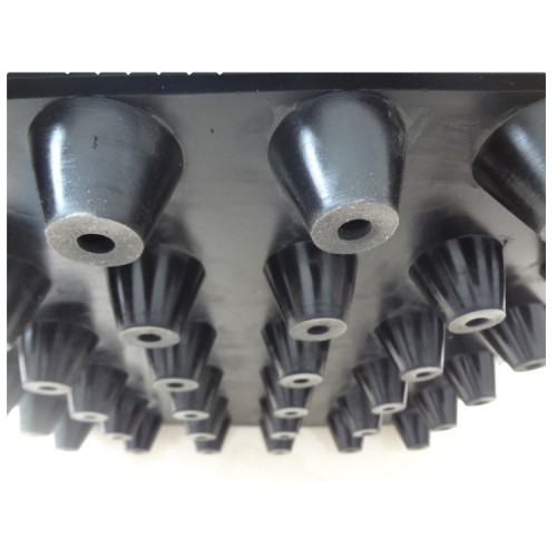 橡膠隔振隔聲墊 浮筑樓板隔振隔聲墊