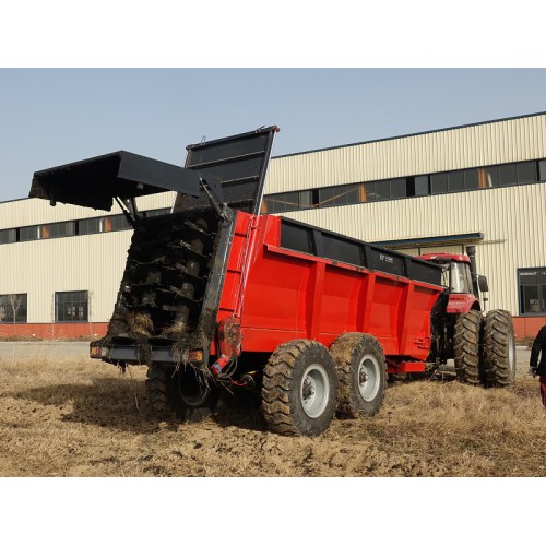 內蒙古包頭干濕雞糞撒糞車  有機肥撒糞機直供廠家