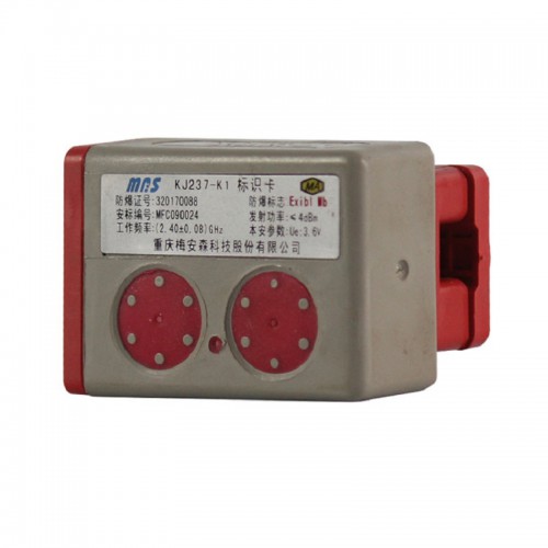 重慶煤安森KJ237-K1標(biāo)識(shí)卡 人員定位卡 識(shí)別卡 腰帶卡