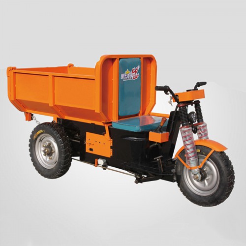 工地翻斗車 建筑小型灰斗運輸小推車