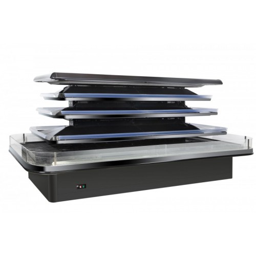 雪迎商場SMD圓弧環島柜 低溫食品展示柜