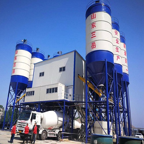 HZS180混凝土攪拌站 建筑機械設備商砼攪拌站