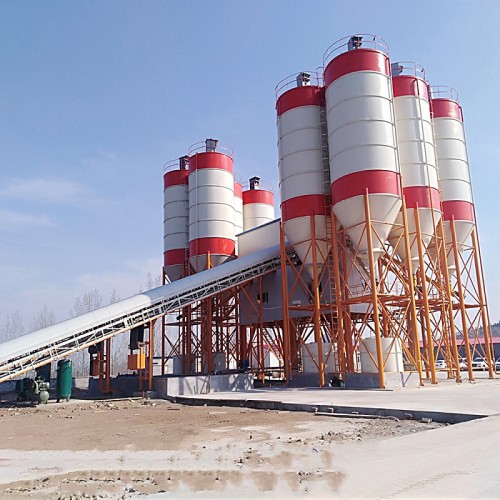 HZS270混凝土攪拌站 建筑機械設備商砼攪拌站