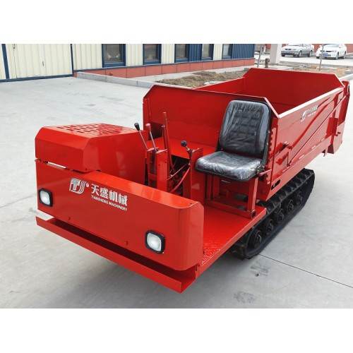 多多 柴油履帶自走式大棚專用撒肥車 農家糞撒糞機