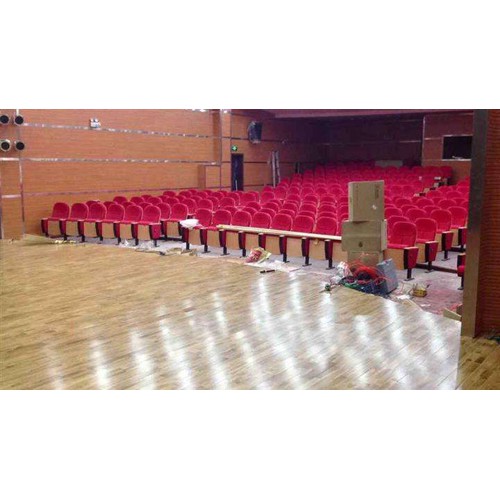 濱江舞臺木地板施工