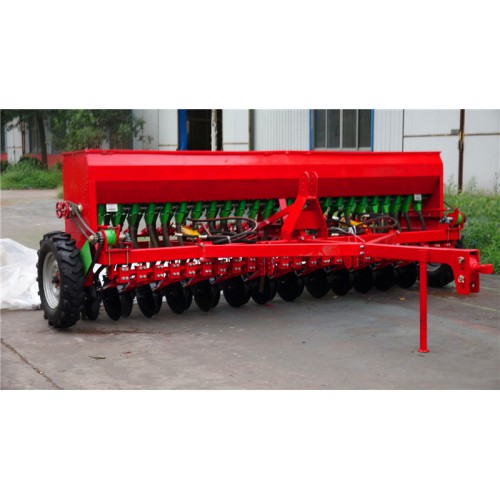 24行牽引式播種施肥機  小麥播種施肥機一體機  大型播種機