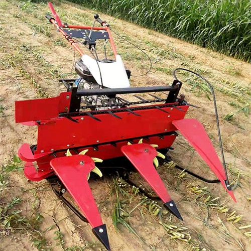 艾草割曬機 艾草油菜割曬機 自走式水稻小麥收割機