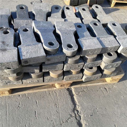 移動式破碎機耐磨高鉻錘頭粉碎機錘頭鑄造甩錘雙金屬熱復合錘