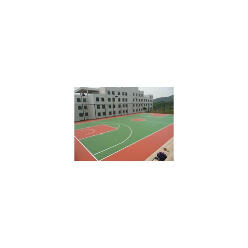 廣西柳州彈性硅pu羽毛球場(chǎng)