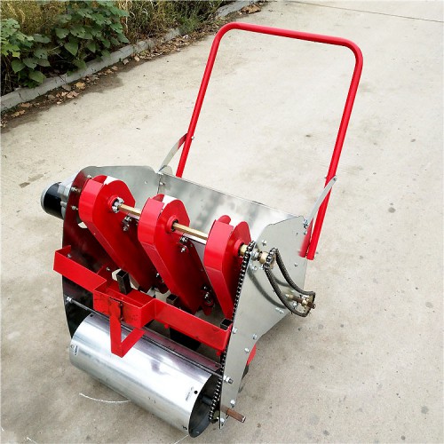 樂民牌株距可調播蒜機 汽油大蒜種植機