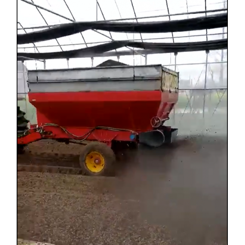 液壓單鏈排雙盤撒肥機  糞肥有機肥撒肥機  商品有機肥施肥機