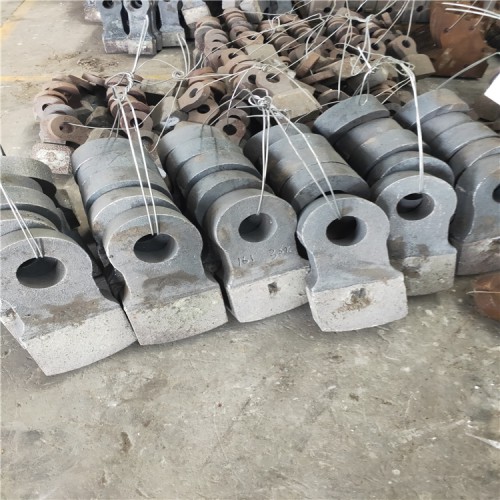 大型礦山錘式制沙破碎機(jī)錘頭高鉻合金石子制砂機(jī)粉碎石機(jī)耐磨錘頭