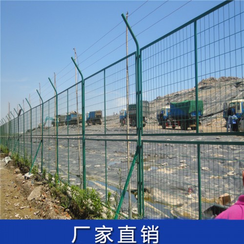 水源地安全圍網 千人水庫保護區圍欄 涂塑防銹隔離網