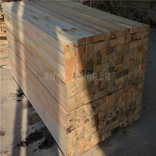 廣東建筑方條廠家批發 2米-4米 工地木工專用方條 鐵杉云杉