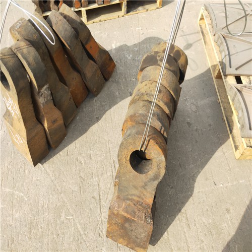 歡迎來電咨詢采購耐磨合金錘頭甩錘高錳鋼錘頭復合破碎機錘頭