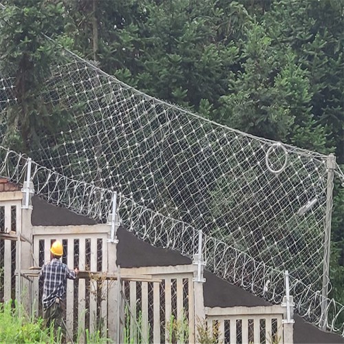 國標邊坡防護網 鋅鋁合金絲防護網價格 非標防護網定制