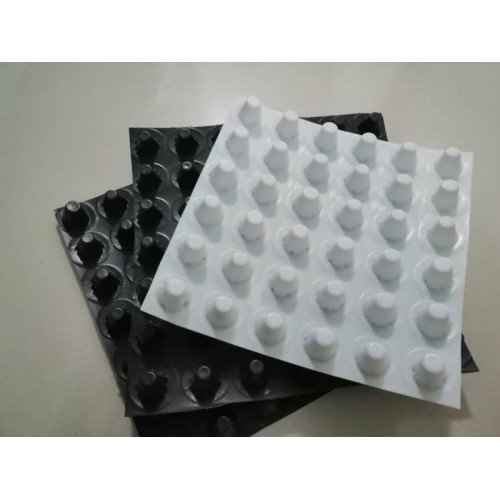 供應石家莊種草種樹隔離板 屋面阻根排水板H15 排水板廠家