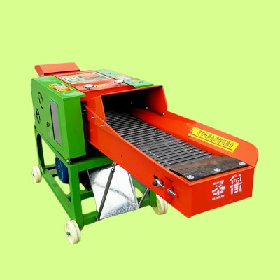 鍘草粉碎機 家用鍘草粉碎機 自動進料玉米秸稈粉碎機