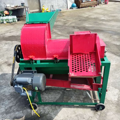 電動(dòng)打谷機(jī) 稻谷打場(chǎng)脫粒機(jī) 移動(dòng)式小型高粱脫粒機(jī)