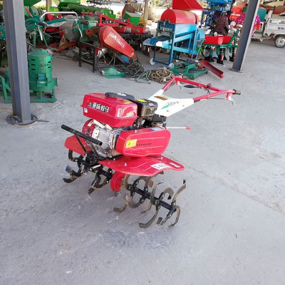 手推式松土機 小型家用松土機 果園茶園除草旋耕機