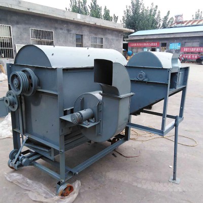 大型打谷機 小麥稻谷脫粒機 柴油移動式打谷機