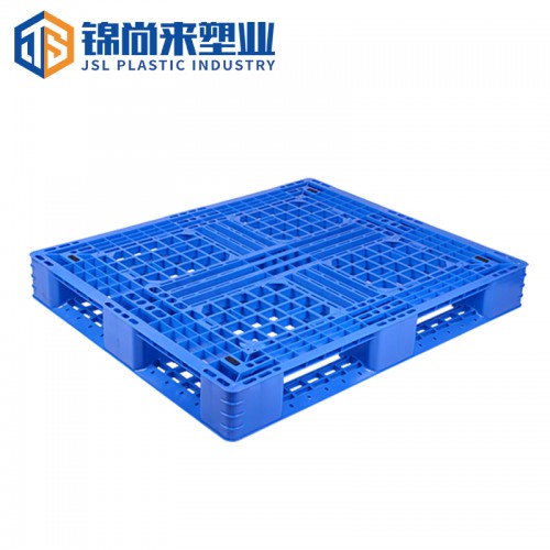 1210塑料托盤(pán) 江蘇錦尚來(lái)四面進(jìn)叉防潮塑料托盤(pán) 現(xiàn)貨供應(yīng)