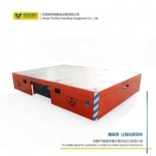 用于車(chē)床加工高精設(shè)備搬運(yùn)車(chē)防爆遙控?zé)o軌膠輪車(chē)