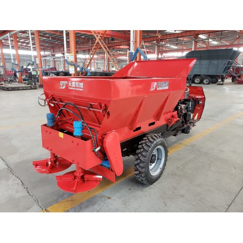 五征三輪撒肥機  雞糞撒糞車