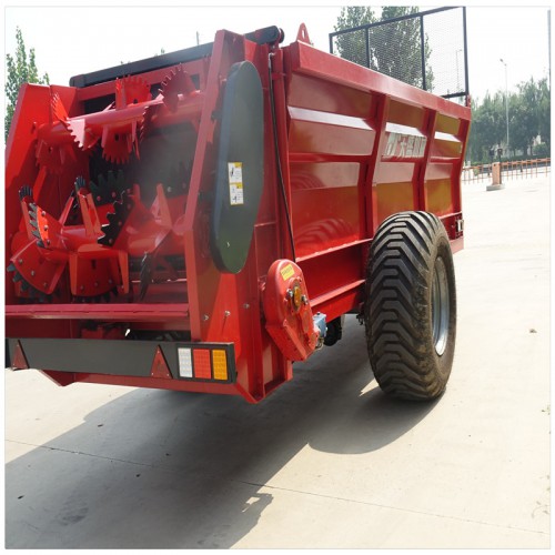 大型雙橫螺旋  糞肥撒糞機(jī)  螺旋拋糞車