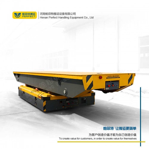 搬運建筑材料、電子產品、裝飾材料模具無軌轉運車