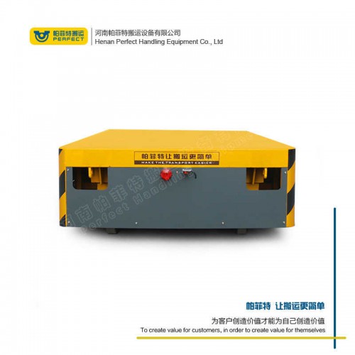 輕型軌道車廠家帕菲特軌道無軌轉運平板車蓄電池杭州電動平車