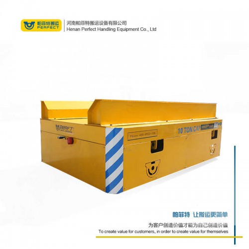 車間自由轉彎平車拋丸房內運輸電動無軌膠車電動搬運車無軌轉運車