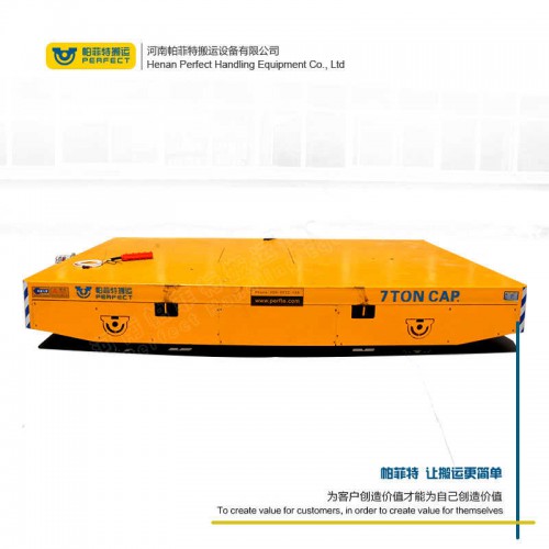 防爆無軌膠輪車 無軌低壓軌道電動鋼板平車蓄電池軌道平板車