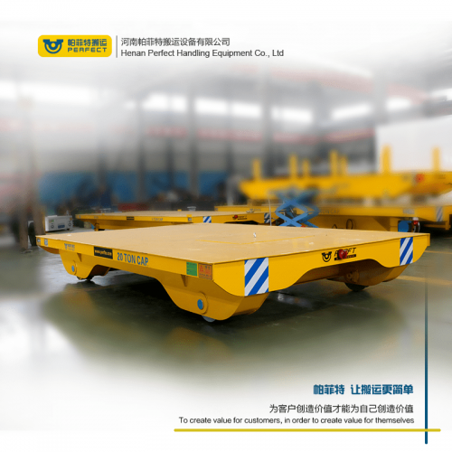 30噸電動平車電纜卷筒地軌車工件運輸車重工業電動軌道車