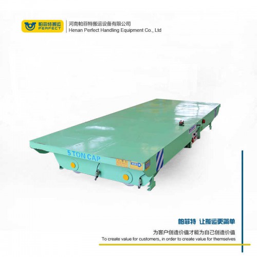 搬運設備軌道車電動平車蓄電池供電熔鋁爐加料專用橫縱移動軌道車