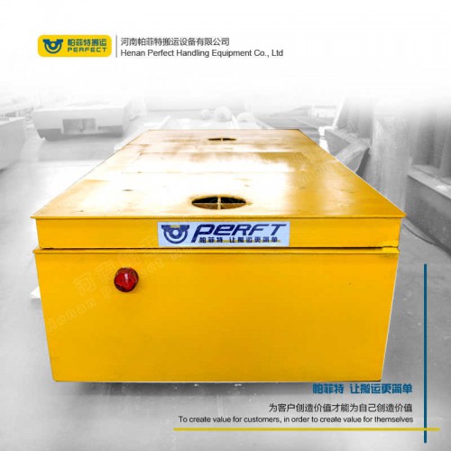 定制搬運特殊用鋼軌道車液壓搬運平臺設備專用過跨車電動平車直銷