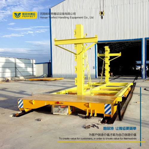 河南帕菲特銅板運輸電動軌道過跨車平移復合材料有軌電動平車定制