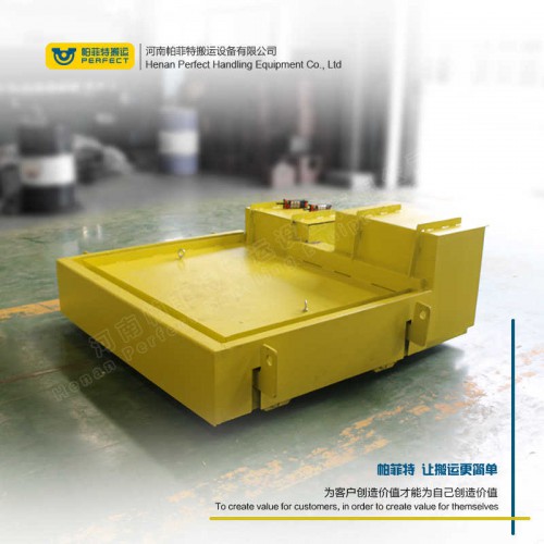 地面電動軌道自動駕駛小車簡易自動化準確定位板車蓄電池電瓶供電