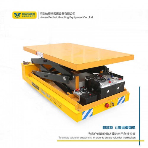 運輸托盤50t電動平車無軌搬運通訊終端設備運輸車